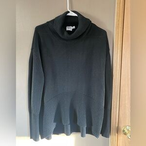 Princess Polly Elegant Black Cowl Neck Sweater